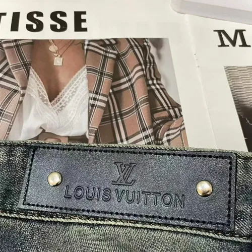 Cheap Louis Vuitton LV Jeans For Men #1420231 Replica Wholesale [$45.00 USD] [ITEM#1420231] on Replica Louis Vuitton LV Jeans