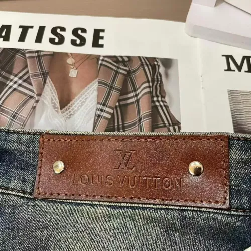 Cheap Louis Vuitton LV Jeans For Men #1420234 Replica Wholesale [$45.00 USD] [ITEM#1420234] on Replica Louis Vuitton LV Jeans