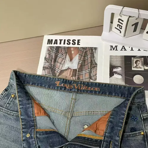 Cheap Louis Vuitton LV Jeans For Men #1420236 Replica Wholesale [$45.00 USD] [ITEM#1420236] on Replica Louis Vuitton LV Jeans