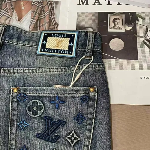 Cheap Louis Vuitton LV Jeans For Men #1420236 Replica Wholesale [$45.00 USD] [ITEM#1420236] on Replica Louis Vuitton LV Jeans