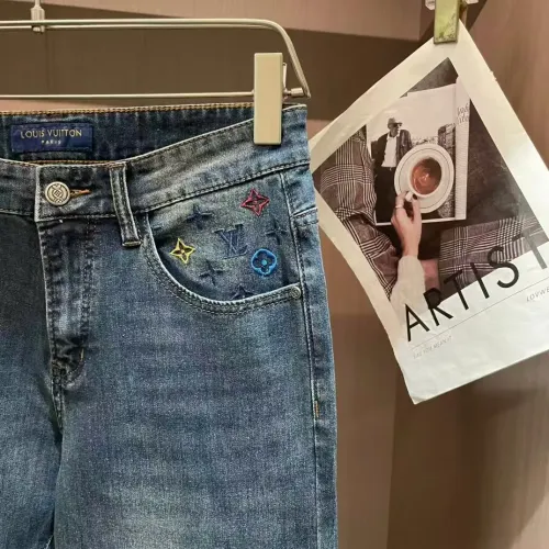 Cheap Louis Vuitton LV Jeans For Men #1420237 Replica Wholesale [$45.00 USD] [ITEM#1420237] on Replica Louis Vuitton LV Jeans