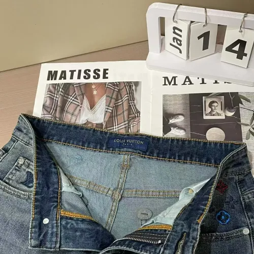 Cheap Louis Vuitton LV Jeans For Men #1420237 Replica Wholesale [$45.00 USD] [ITEM#1420237] on Replica Louis Vuitton LV Jeans