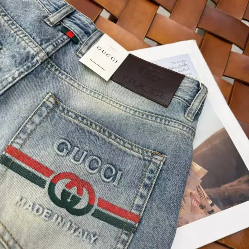 Cheap Gucci Jeans For Men #1420248 Replica Wholesale [$52.00 USD] [ITEM#1420248] on Replica Gucci Jeans