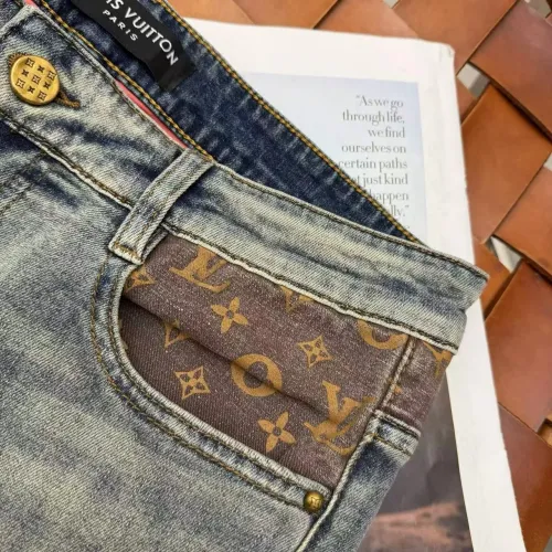 Cheap Louis Vuitton LV Jeans For Men #1420253 Replica Wholesale [$52.00 USD] [ITEM#1420253] on Replica Louis Vuitton LV Jeans