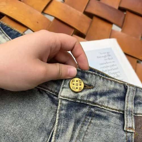 Cheap Louis Vuitton LV Jeans For Men #1420253 Replica Wholesale [$52.00 USD] [ITEM#1420253] on Replica Louis Vuitton LV Jeans