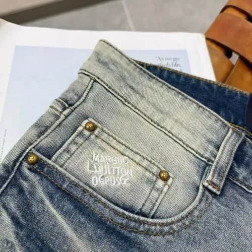 Cheap Louis Vuitton LV Jeans For Men #1420255 Replica Wholesale [$52.00 USD] [ITEM#1420255] on Replica Louis Vuitton LV Jeans