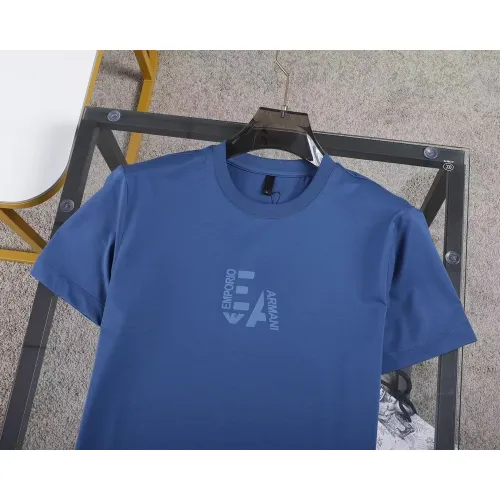 Cheap Armani T-Shirts Short Sleeved For Men #1420272 Replica Wholesale [$34.00 USD] [ITEM#1420272] on Replica Armani T-Shirts