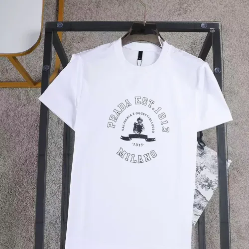 Prada T-Shirts Short Sleeved For Men #1420277