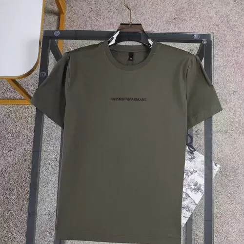 Armani T-Shirts Short Sleeved For Men #1420290