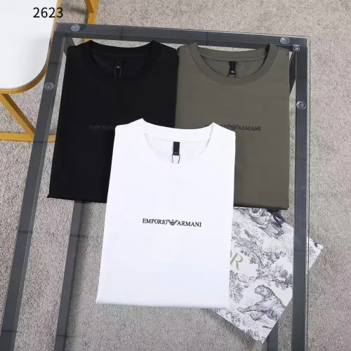 Cheap Armani T-Shirts Short Sleeved For Men #1420290 Replica Wholesale [$34.00 USD] [ITEM#1420290] on Replica Armani T-Shirts