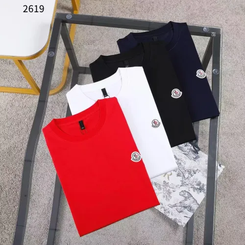 Cheap Moncler T-Shirts Short Sleeved For Men #1420298 Replica Wholesale [$34.00 USD] [ITEM#1420298] on Replica Moncler T-Shirts