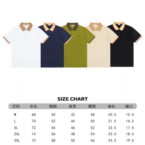 Cheap Burberry T-Shirts Short Sleeved For Men #1420373 Replica Wholesale [$39.00 USD] [ITEM#1420373] on Replica Burberry T-Shirts