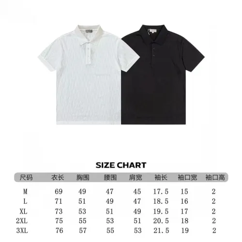Cheap Christian Dior T-Shirts Short Sleeved For Men #1420384 Replica Wholesale [$39.00 USD] [ITEM#1420384] on Replica Christian Dior T-Shirts
