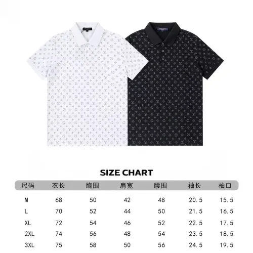 Cheap Louis Vuitton LV T-Shirts Short Sleeved For Men #1420406 Replica Wholesale [$39.00 USD] [ITEM#1420406] on Replica Louis Vuitton LV T-Shirts