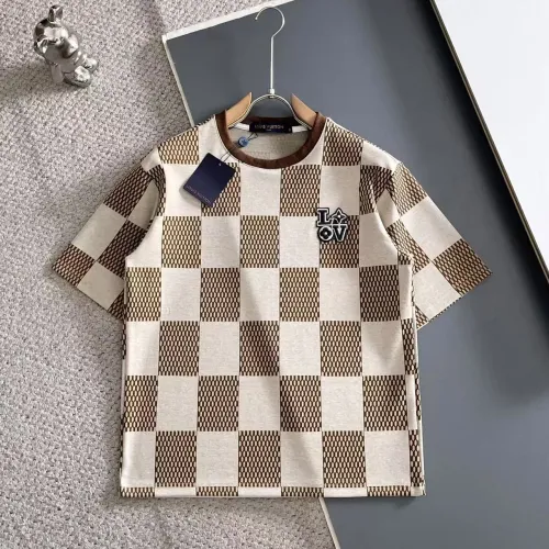 Cheap Louis Vuitton LV Tracksuits Short Sleeved For Men #1420432 Replica Wholesale [$56.00 USD] [ITEM#1420432] on Replica Louis Vuitton LV Tracksuits