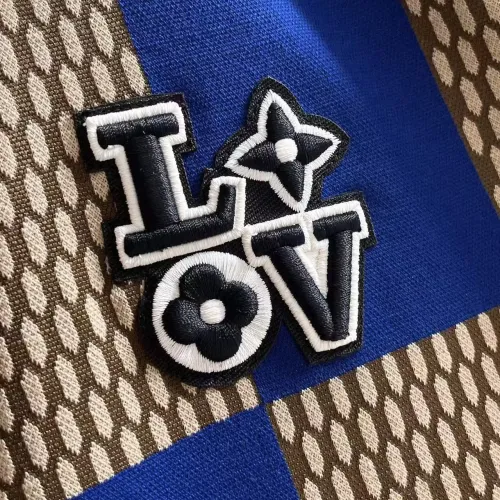 Cheap Louis Vuitton LV Tracksuits Short Sleeved For Men #1420434 Replica Wholesale [$56.00 USD] [ITEM#1420434] on Replica Louis Vuitton LV Tracksuits