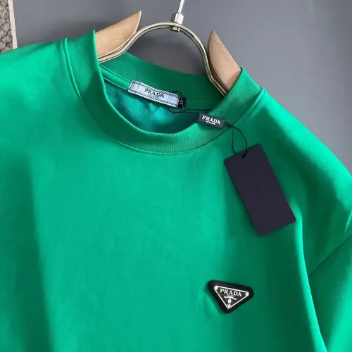 Cheap Prada Tracksuits Short Sleeved For Men #1420448 Replica Wholesale [$56.00 USD] [ITEM#1420448] on Replica Prada Tracksuits