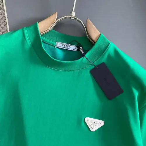 Cheap Prada Tracksuits Short Sleeved For Men #1420451 Replica Wholesale [$56.00 USD] [ITEM#1420451] on Replica Prada Tracksuits