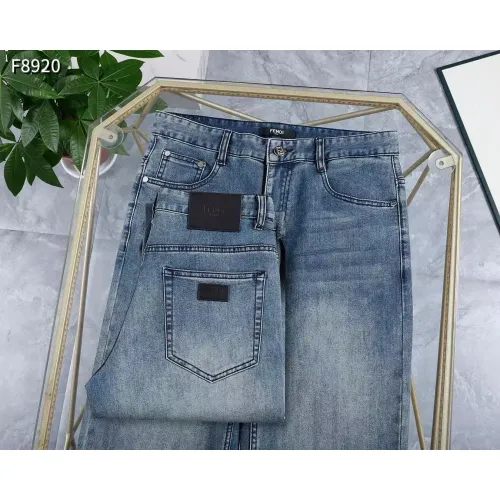 Cheap Fendi Jeans For Men #1420456 Replica Wholesale [$45.00 USD] [ITEM#1420456] on Replica Fendi Jeans
