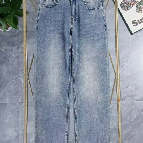 Cheap Moncler Jeans For Men #1420457 Replica Wholesale [$45.00 USD] [ITEM#1420457] on Replica Moncler Jeans