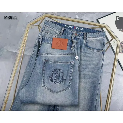 Cheap Moncler Jeans For Men #1420458 Replica Wholesale [$45.00 USD] [ITEM#1420458] on Replica Moncler Jeans