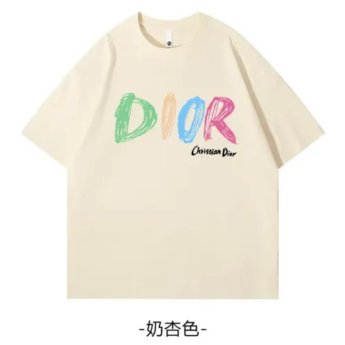 Christian Dior T-Shirts Short Sleeved For Unisex #1420684