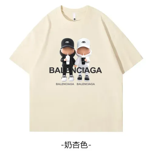 Cheap Balenciaga T-Shirts Short Sleeved For Unisex #1420710 Replica Wholesale [$34.00 USD] [ITEM#1420710] on Replica Balenciaga T-Shirts