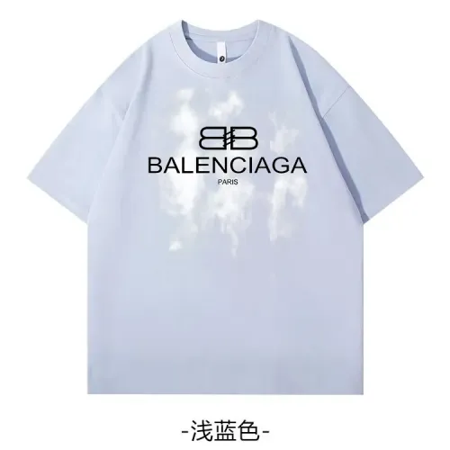 Cheap Balenciaga T-Shirts Short Sleeved For Unisex #1420732 Replica Wholesale [$34.00 USD] [ITEM#1420732] on Replica Balenciaga T-Shirts