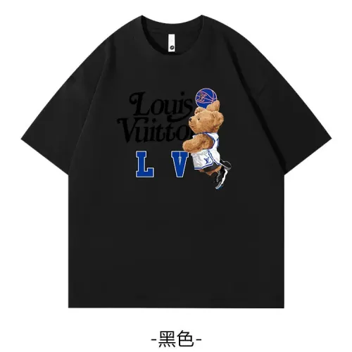 Cheap Louis Vuitton LV T-Shirts Short Sleeved For Unisex #1420775 Replica Wholesale [$34.00 USD] [ITEM#1420775] on Replica Louis Vuitton LV T-Shirts