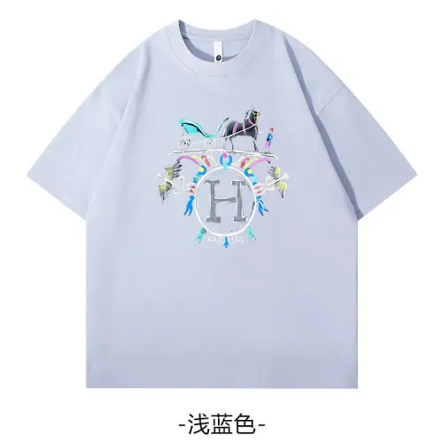 Hermes T-Shirts Short Sleeved For Unisex #1420795