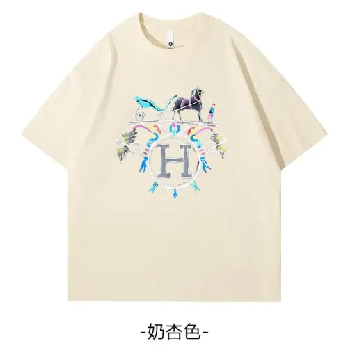 Hermes T-Shirts Short Sleeved For Unisex #1420796