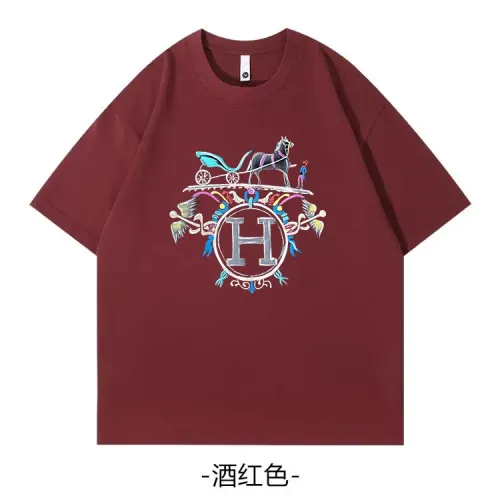 Hermes T-Shirts Short Sleeved For Unisex #1420798