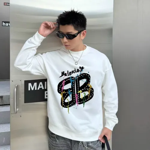 Cheap Balenciaga Hoodies Long Sleeved For Men #1420821 Replica Wholesale [$48.00 USD] [ITEM#1420821] on Replica Balenciaga Hoodies