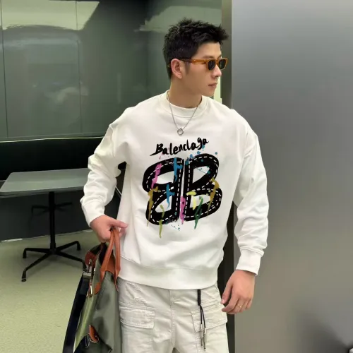 Cheap Balenciaga Hoodies Long Sleeved For Men #1420821 Replica Wholesale [$48.00 USD] [ITEM#1420821] on Replica Balenciaga Hoodies