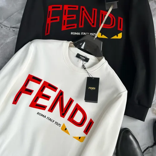 Cheap Fendi Hoodies Long Sleeved For Men #1420846 Replica Wholesale [$48.00 USD] [ITEM#1420846] on Replica Fendi Hoodies
