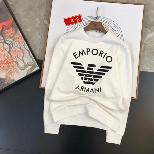 Armani Hoodies Long Sleeved For Men #1420855