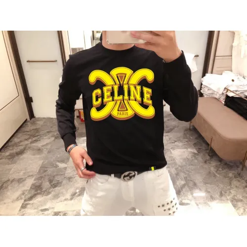 Cheap Celine Hoodies Long Sleeved For Men #1420956 Replica Wholesale [$48.00 USD] [ITEM#1420956] on Replica Celine Hoodies
