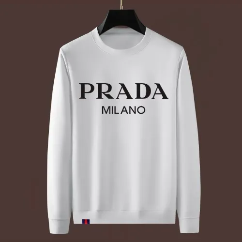 Prada Hoodies Long Sleeved For Men #1421101
