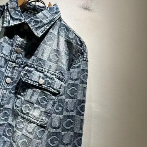 Cheap Gucci Jackets Long Sleeved For Men #1421185 Replica Wholesale [$72.00 USD] [ITEM#1421185] on Replica Gucci Jackets