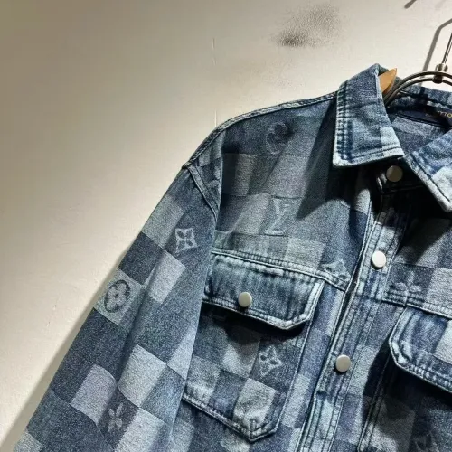 Cheap Louis Vuitton LV Jackets Long Sleeved For Men #1421188 Replica Wholesale [$72.00 USD] [ITEM#1421188] on Replica Louis Vuitton LV Jackets