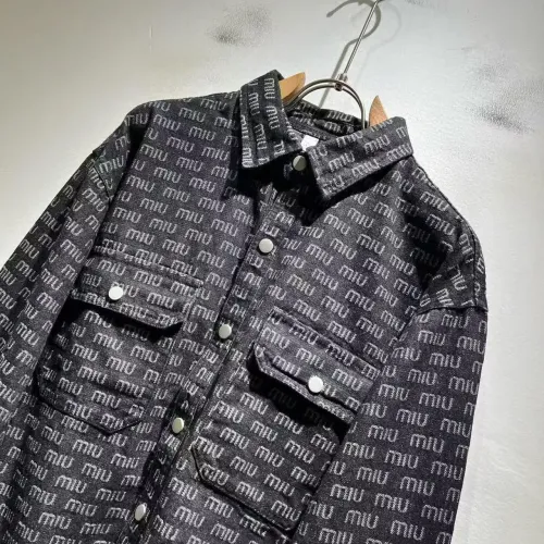 Cheap MIU MIU Jackets Long Sleeved For Men #1421192 Replica Wholesale [$72.00 USD] [ITEM#1421192] on Replica MIU MIU Jackets