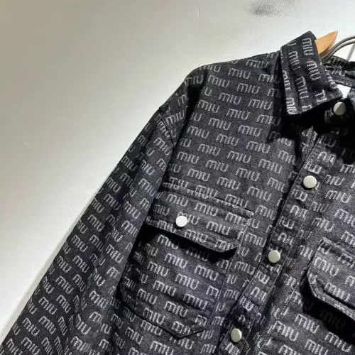 Cheap MIU MIU Jackets Long Sleeved For Men #1421192 Replica Wholesale [$72.00 USD] [ITEM#1421192] on Replica MIU MIU Jackets