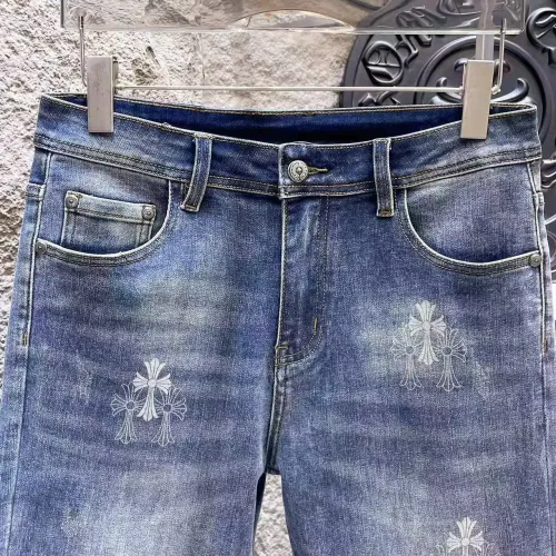 Cheap Chrome Hearts Jeans For Men #1421198 Replica Wholesale [$68.00 USD] [ITEM#1421198] on Replica Chrome Hearts Jeans