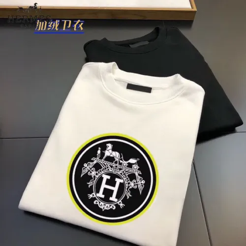 Cheap Hermes Hoodies Long Sleeved For Men #1421234 Replica Wholesale [$45.00 USD] [ITEM#1421234] on Replica Hermes Hoodies