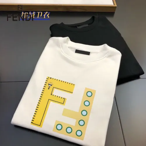 Cheap Fendi Hoodies Long Sleeved For Men #1421252 Replica Wholesale [$45.00 USD] [ITEM#1421252] on Replica Fendi Hoodies