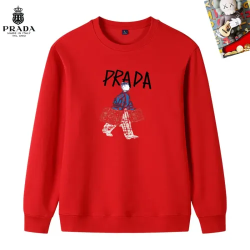 Prada Hoodies Long Sleeved For Men #1421306