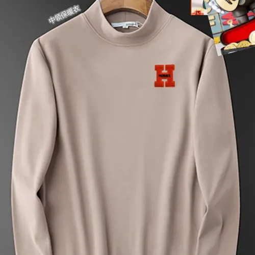 Hermes T-Shirts Long Sleeved For Men #1421417