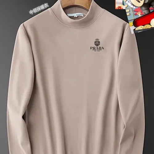 Prada T-Shirts Long Sleeved For Men #1421420