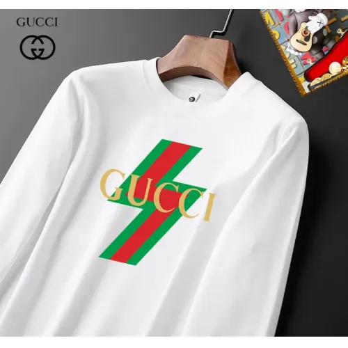 Cheap Gucci T-Shirts Long Sleeved For Men #1421427 Replica Wholesale [$40.00 USD] [ITEM#1421427] on Replica Gucci T-Shirts