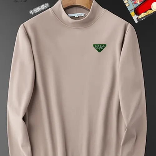 Prada T-Shirts Long Sleeved For Men #1421449